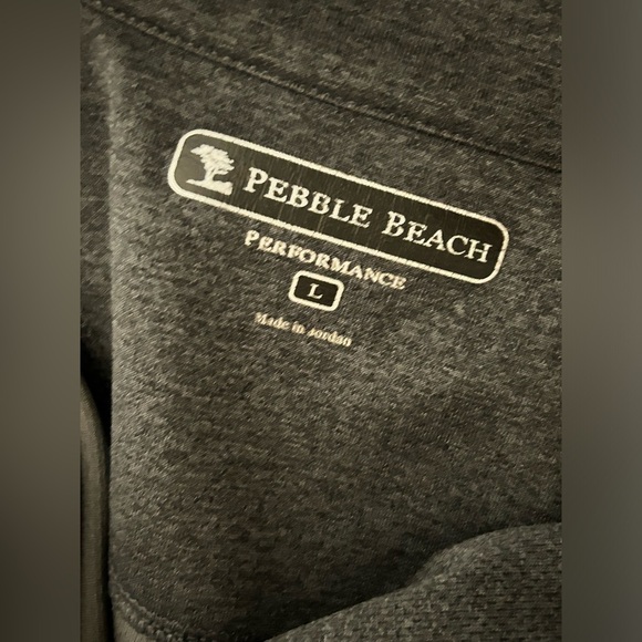 Pebble Beach Gray Men's Sweater Size Large - Picture 3 of 4